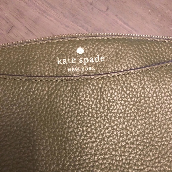 Kate Spade Monica Olive Green Crossbody Bag - Picture 9 of 10